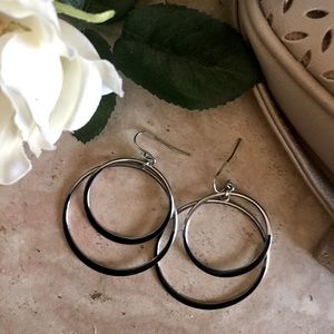 Lia Sophia double hoop earrings
